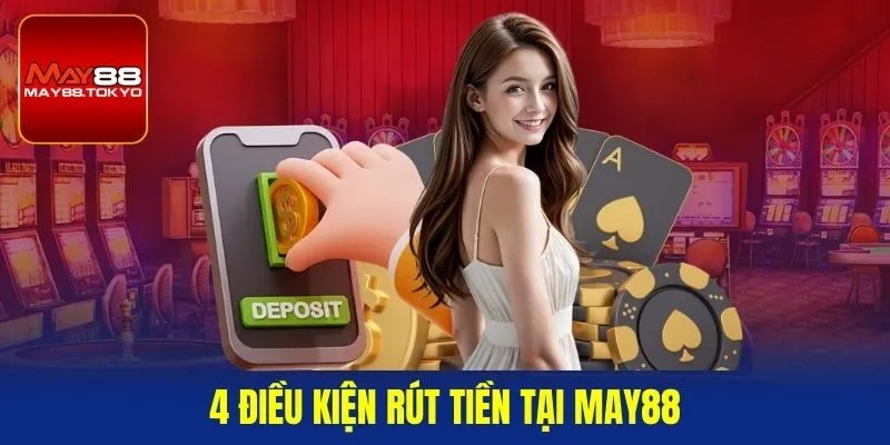 4 điều kiện rút tiền tại MAY88